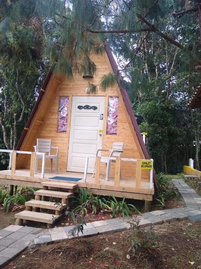 Hospedaje Santaelena -Chalets De Montana- 圣埃伦娜 外观 照片