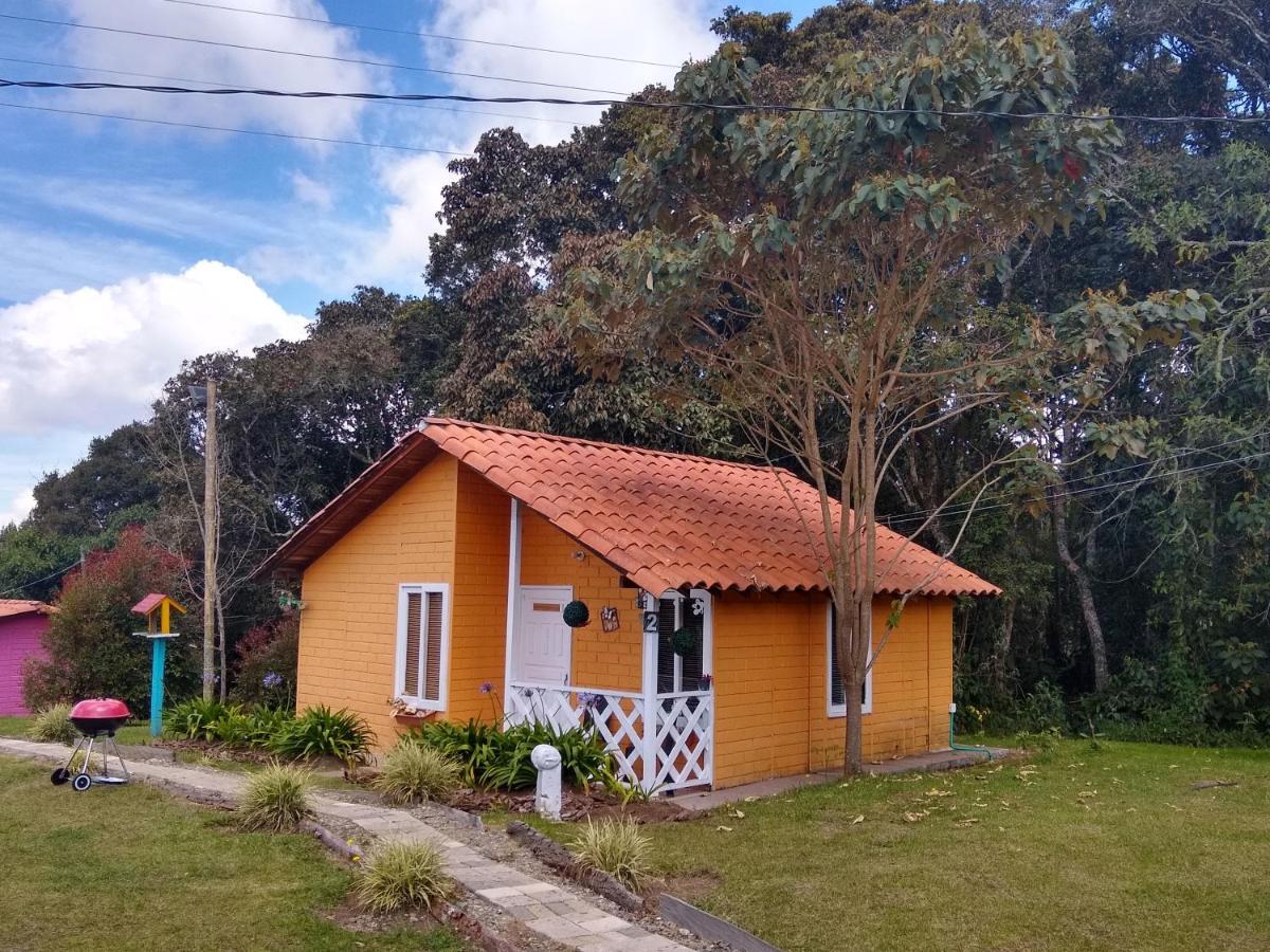 Hospedaje Santaelena -Chalets De Montana- 圣埃伦娜 外观 照片