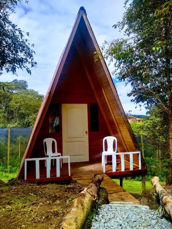 Hospedaje Santaelena -Chalets De Montana- 圣埃伦娜 外观 照片